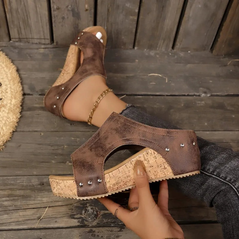 Ciera | Cork Wedges